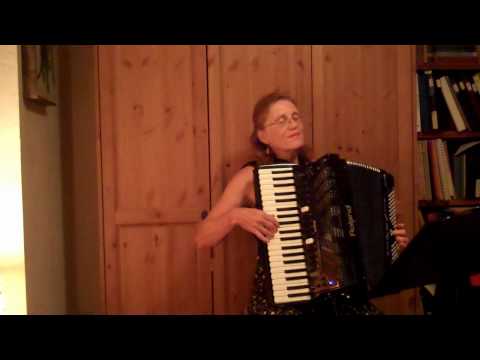 Planxty Fannie Power (Fanny Poer) by Turlough O'Carolan - an Irish air - played by accordiona