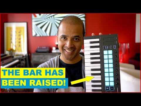 Novation Launchkey Mini [MK3] — Portable 25-Key, USB, MIDI Keyboard Controller with DAW Integration, Chord Mode, and Arpeggiator — for Music Production video review thumbnail