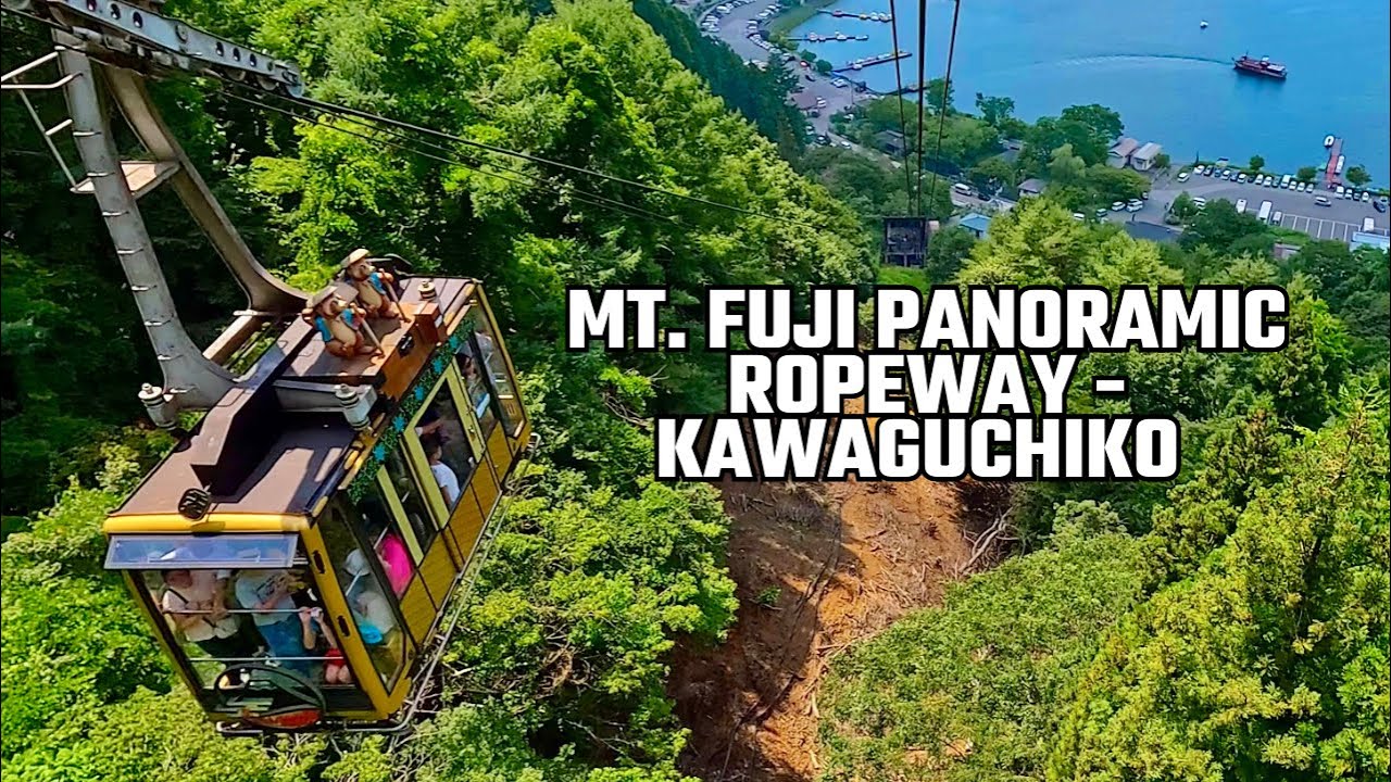 Soak in beautiful views via Mount Fuji Ropeway.