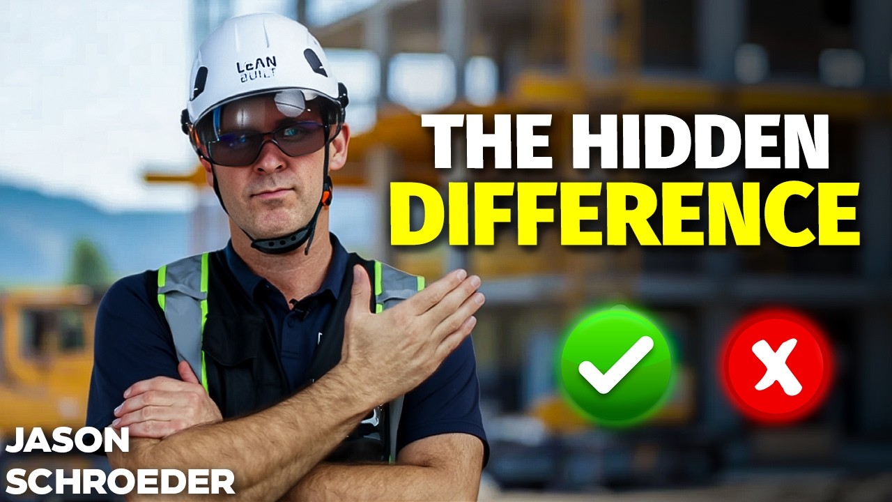 What Lean Construction Is (And What It's Not)