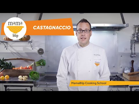 How to make Tuscan Castagnaccio (Chestnut Flour Cake)