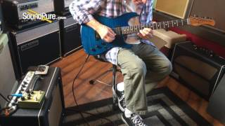 Video thumbnail for Sadowsky S-Style Trans Blue #7163 Quick 'n Dirty by soundpurestudios