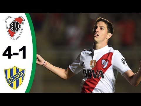 Resumen y goles River 4-1 Atlanta