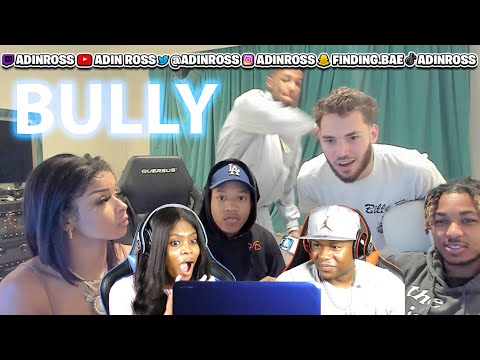 AdinRoss Gets BULLIED by Blueface REACTION
