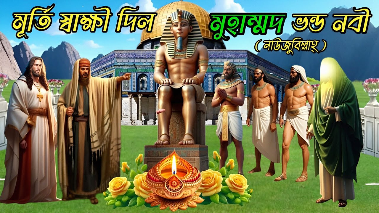 মূর্তির ভিতর থেকে আওয়াজ আসলো মুহাম্মদ ভন্ডনবী | নাউজুবিল্লাহ ! ইসলামিক কাহিনী | Islamic Story Bangla