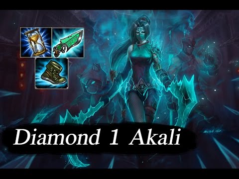 Diamond 1 Akali vs Fiora High elo Solo Queue