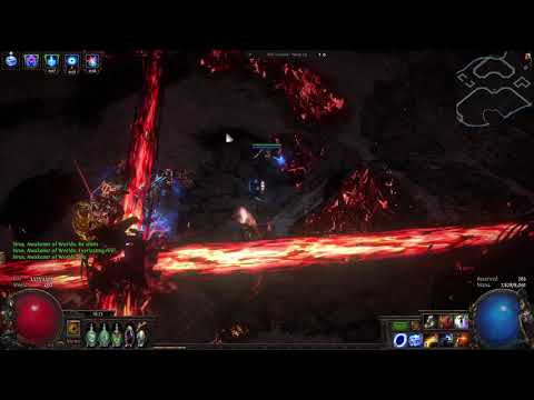 Sirus A8 - Discharge Ignite Archmage build