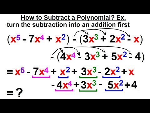 Algebra Ch 5 Polynomials 1 of 32 What is a Polynomial