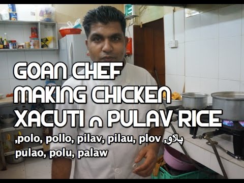 Street Food - Goan Chef Xacuti & Pulav Rice