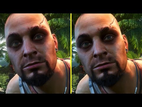 Far Cry 3 Classic Edition PS4 / Xbox One vs PC Original Early Graphics Comparison