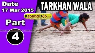 Tarkhan Wala (muktsar) Kabaddi Tournament 17 Mar 2015 Part 1 by Kabaddi365.com