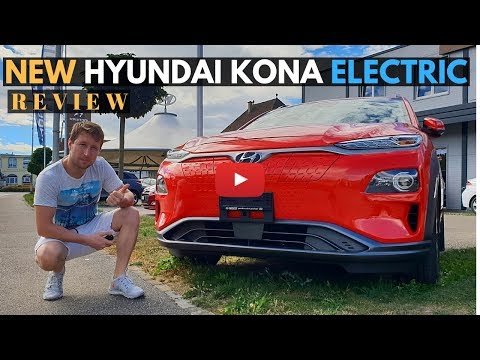 New Hyundai Kona Electric EV Review Interior Exterior 2018