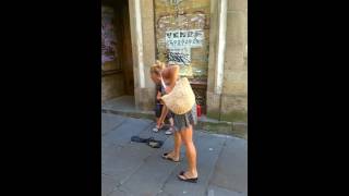Street Performer "Ave Maria" @ Santiago de Compostela