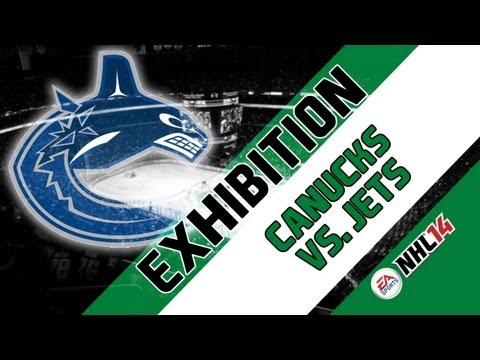 NHL 14: CANUCKS VS. JETS | FULL GAME