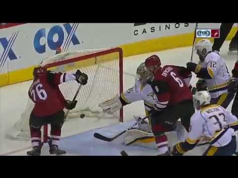 Coyotes Thrash the Predators | The Coyotes pummeled the Predators 4-1 on Saturday led by Alex Golig