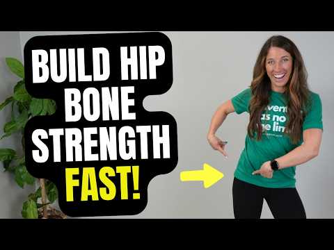 5 Hip Exercises to Strengthen Bones & Improve Balance (Osteoporosis-Friendly)