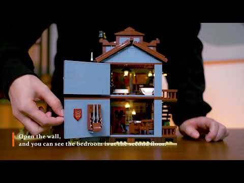 Vidéo Lumibricks The Old West F9026 : Bureau du shérif