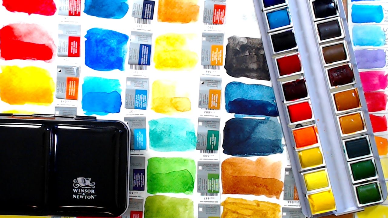 Winsor & Newton Professional Watercolor Review & Comparison