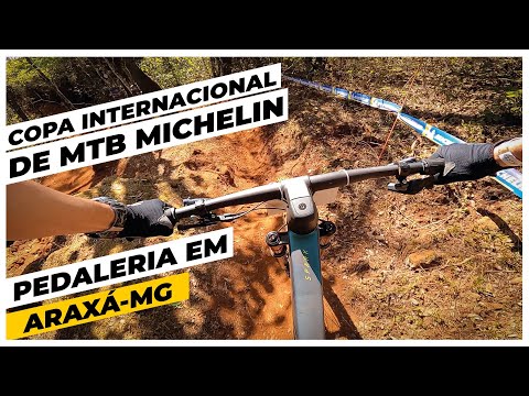 Pedaleria na Copa Internacional de MTB Michelin em Araxá, Minas Gerais.