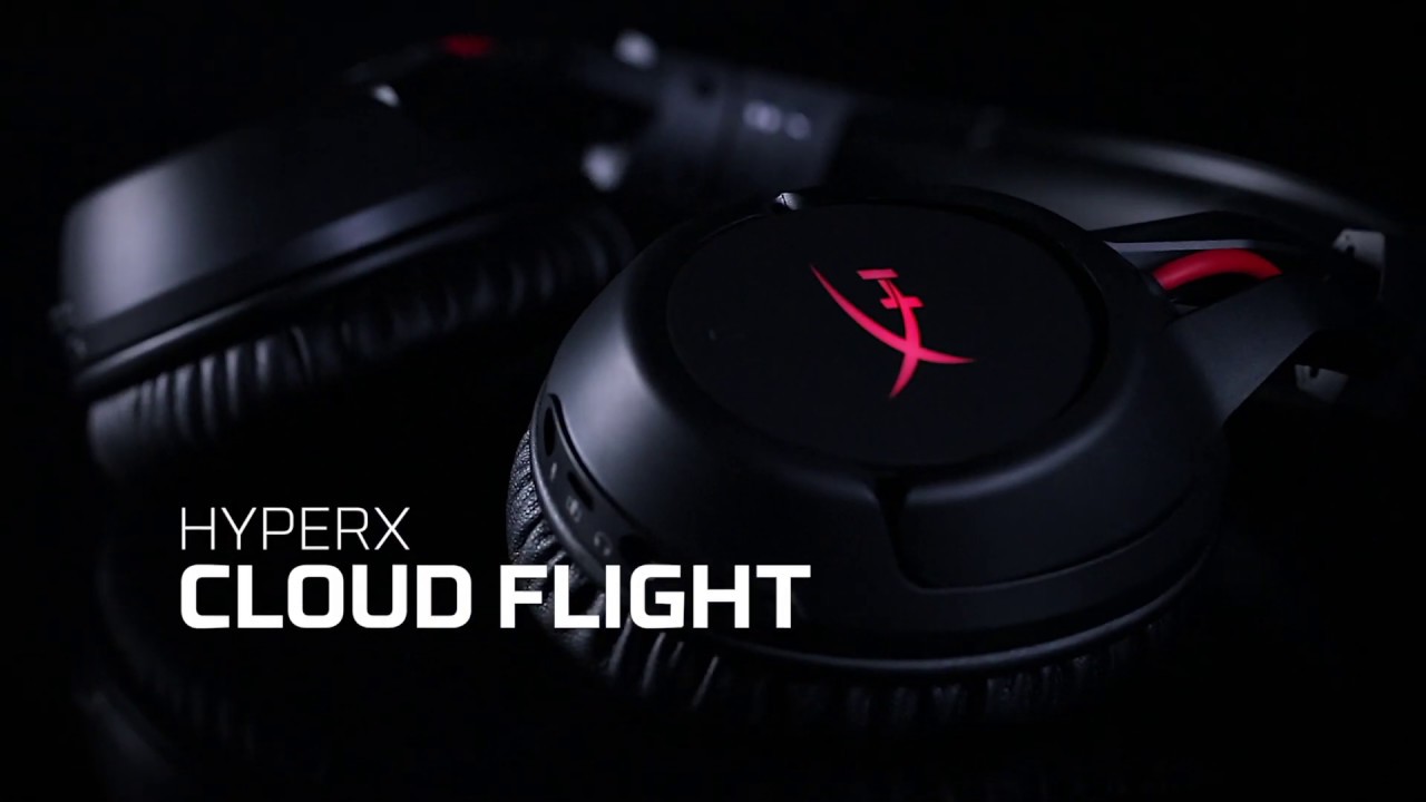 Гарнітура ігрова HyperX Cloud Flight (HX-HSCF-BK/EM) video preview