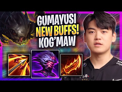 GUMAYUSI DOMINATING KOG'MAW WITH NEW BUFFS! - T1 Gumayusi Plays Kog'maw ADC vs Jinx! | Season 2023