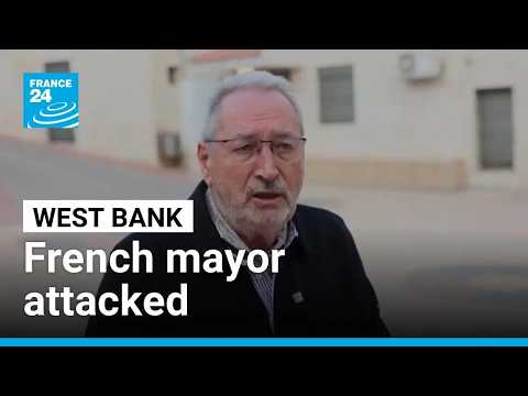 Israeli settlers attack European diplomats, beat French mayor