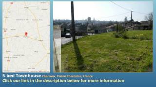 5-bed Townhouse for Sale in Charroux, Poitou Charentes, France on frenchlife.biz