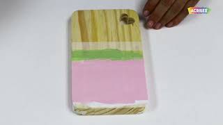 Vídeo de Tinta Cintilante - Acrilex 100 ml
