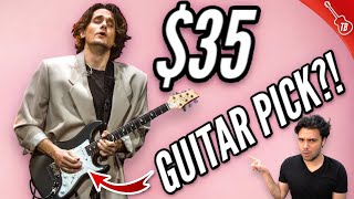 Video thumbnail for John Mayer Uses a $35 Guitar Pick?! by Tom Butwin