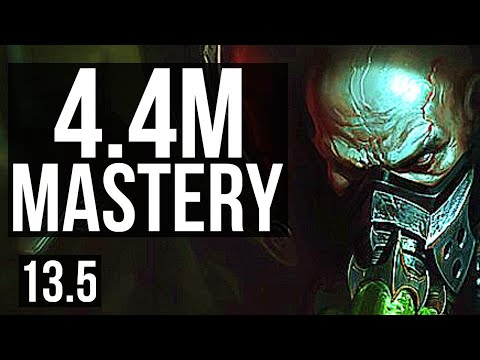 URGOT vs SYLAS (TOP) | 4.4M mastery, 6/1/8, 700+ games, Rank 12 Urgot | KR Master | 13.5