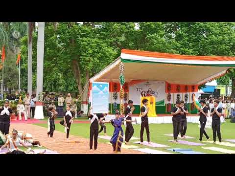 YOGA ASAN ON A BEAUTIFUL THEME SONG