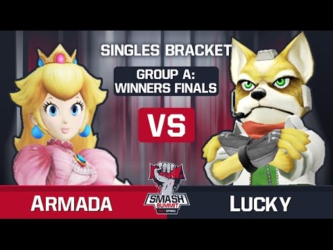 Armada vs Lucky - Melee Singles: Group A - Smash Summit Spring 2017