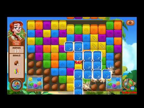 Lost Island Blast Adventure Level 779 NO BOOSTERS - A S GAMING