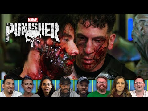 Reactors Reactions to FRANK CUTS UP BILLY | Punisher 1x13 'Memento Mori'