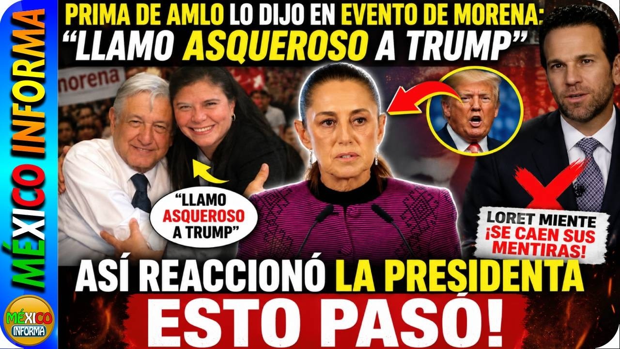 PRIMA DE AMLO DIJO ESTO DE TRÜMP. CHAYOTEROS SE DESATAN. DESMIENTEN OTRA VEZ A LORD M0NTAJES.
