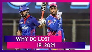Rajasthan vs Delhi IPL 2021: 3 Reasons Why Delhi Lost