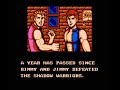 Double Dragon III The Sacred Stones Hard Mode NES Walkthrough