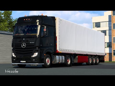 ETS2 1.47 | Mercedes-Benz Actros MP4 | Gdańsk 🇵🇱 - Kaunas 🇱🇹 | ETS2 Mods