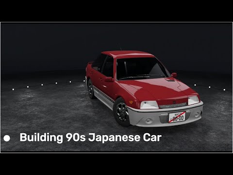 Building 90s Japanese Car / Automation-BeamNG