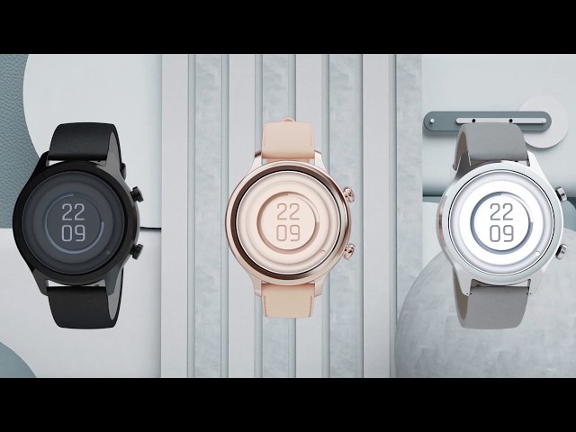 Montre connectée TicWatch C2+ noire video