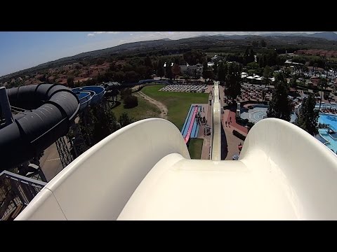 The Big Olimpo Water Slide at Odissea 2000