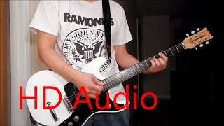 Ramones – Carbona Not Glue (Guitar Cover), Barre Chords, Downstroking, Johnny Ramone