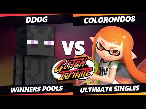 Glitch Infinite - DDog (Steve) Vs. Colorondo8 (Inkling) - SSBU Ultimate Tournament