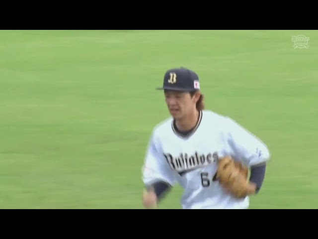 【ファーム】バファローズ・大里昴生 鋭い打球をダイビングキャッチ＆好送球のファインプレー!!  2024年6月9日 オリックス・バファローズ 対 福岡ソフトバンクホークス
