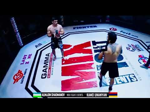 Kamo Unanyan - Karate style 🥋 at Mixfight 54 MMA 🥊