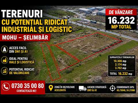 Video De Vanzare Terenuri 16.232 mp - Zona industriala Selimbar