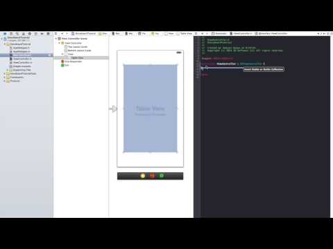 Connecting Storyboard Objects to Code in Xcode