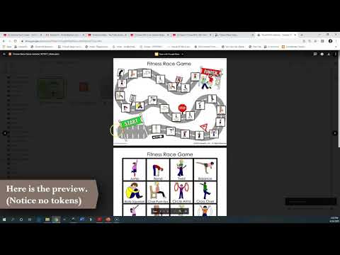 Opening LessonPix PowerPoint in Google Slides