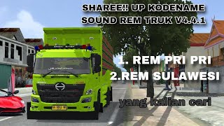 Download lagu SHAREE!! UP KODENAME SOUND PRI PRI & REM SULAWESI BUSSID V4.4.1 YG KALIAN CARI 😛🤙 mp3