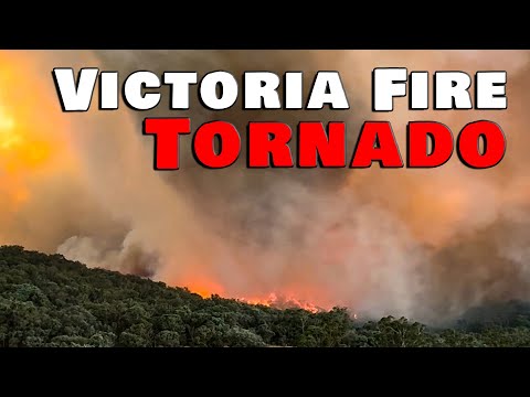 Huge Fire Tornado Captured in Victoria Bushfire